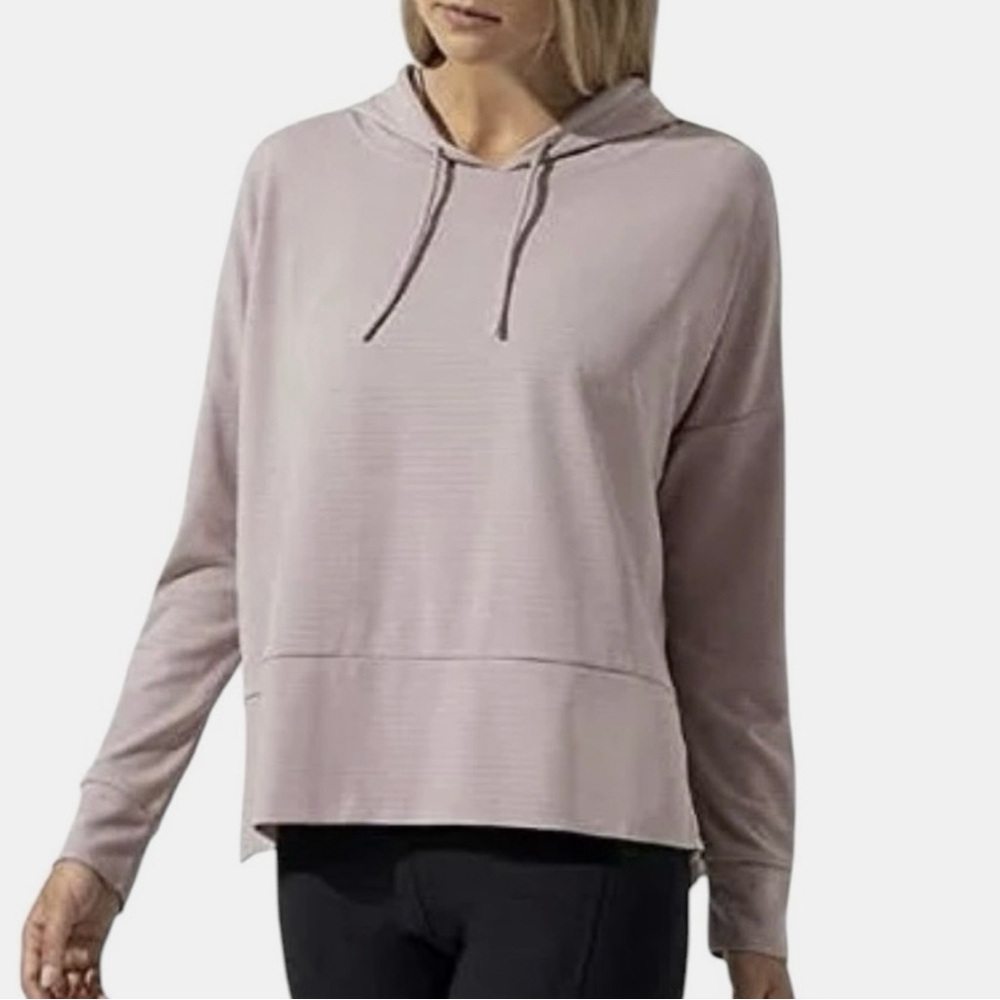 Mondetta Women's Long Sleeve Top - Light Pink Dusty Rose
